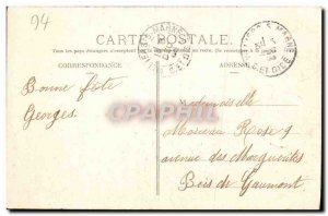 Old Postcard Nogent Sur Marne L & # 39Eglise