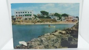 Vintage Postcard Bahia Apartments Cala Santandria Menorca 1970s