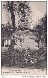 Monument Des Combattants 1870, Chatellerault (Vienne), France, 00-10s