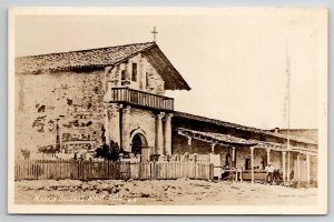 RPPC Mission Dolores As It Was In About 1883 Photo c1940 Postcard Q23