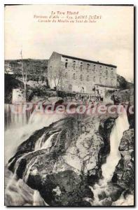 Postcard Old Tarn Albi Illustrates Surroundings Cascade Mill St. Juery to jum...