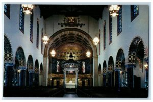 c1960 Chapel Saint Mary Angels College Saint Teresa Winona Minnesota MN Postcard