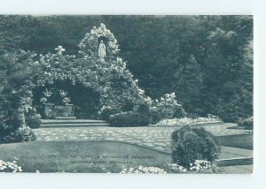 1920's MONUMENT SCENE Orchard Lake - Detroit Michigan MI AE8097