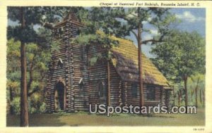 Chapel, Fort Raleigh in Roanoke Island, North Carolina