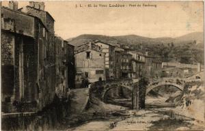 CPA Le Vieux Lodeve - Pont de Faubourg (518807)