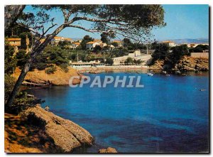 Modern Postcard The cove and beach Ciotat Mugel