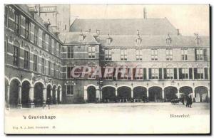 Old Postcard S Gravenhage Binnenhof