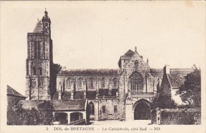 France Dol de Bretagne La Cathedrale Cote sud