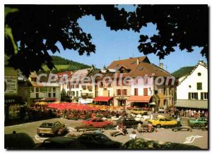 Modern Postcard Villard De Lans La Place Du Village