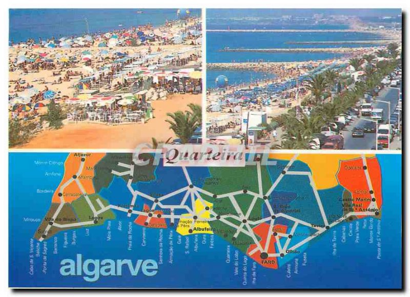 Postcard Modern Quarteira Algarve