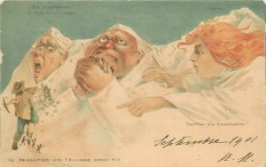 F. Killinger Switzerland humanized metamorphic mountains surrealism 1901