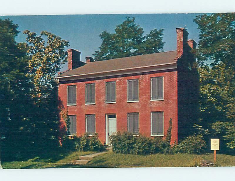 Pre-1980 WILFORD WOODRUFF HOME Nauvoo - Near La Harpe & Carthage IL W3532