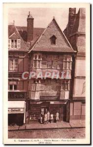 Old Postcard Lannion Vieille Maison du Center