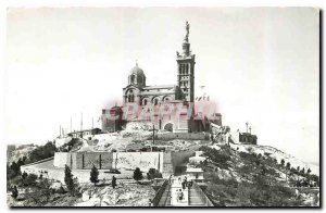 Modern Postcard The Crossroads of the World Marseille Basilique Notre Dame de...