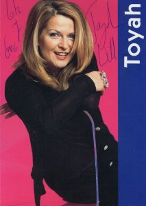 Toyah Wilcox Punk Rock Vintage Hand Signed Photo Card