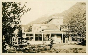 Alaska 1930s Pullen House Skagway RPPC Photo Postcard 21-4867