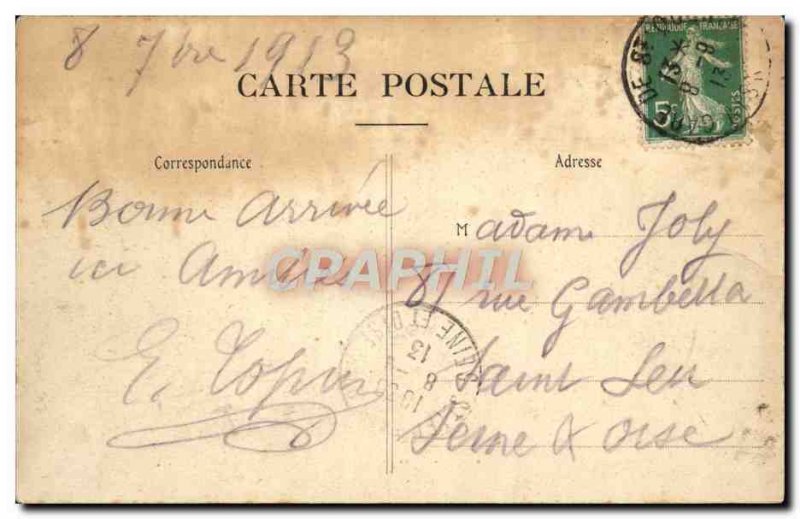 Old Postcard St Quentin Town Hall