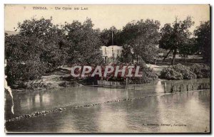 Tunisia Old Postcard Tindja A corner of the park