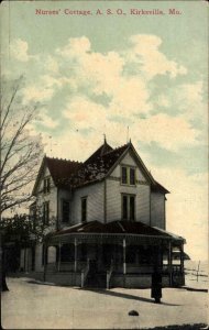 Kirksville Missouri MO Nurses Cottages c1910 Vintage Postcard