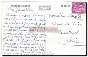 Postcard Old Ship Ile De France De La Generale Transatiantique Company