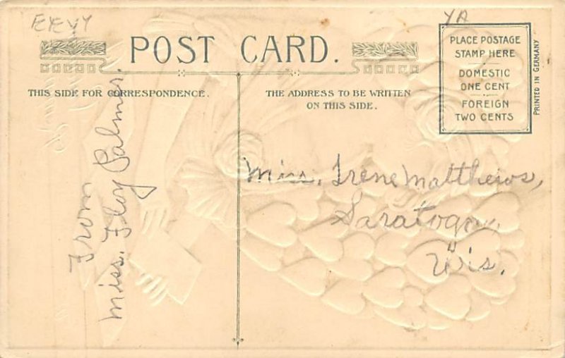 A Valentine Reminder Postcard