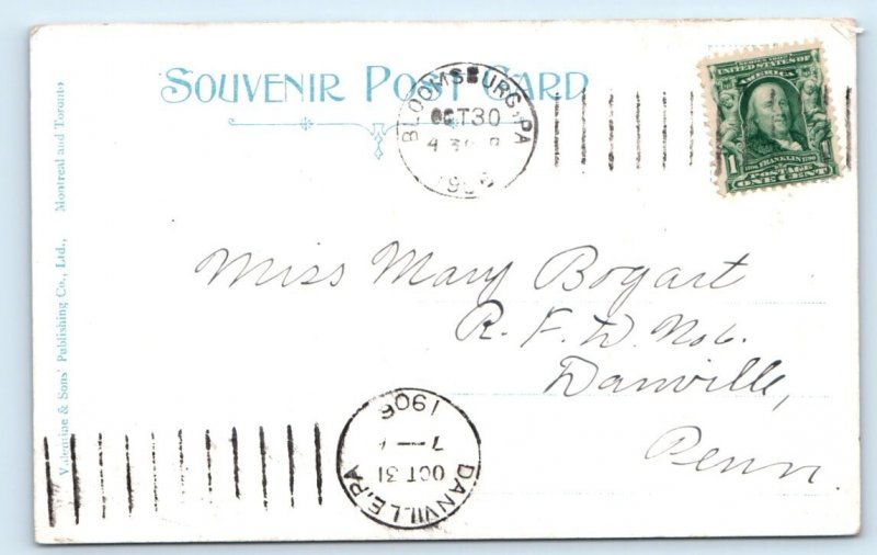 Post Office - Winnipeg - CANADA 1906 Postcard