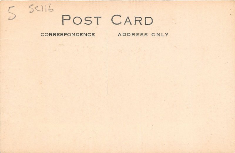 G21/ Three Rivers Michigan RPPC Postcard c1910 Camp Bennett's Landing