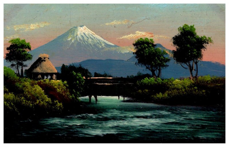 Japan Hand painted Scenery