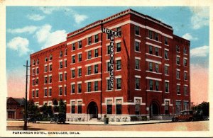 Oklahoma Okmulgee Parkinson Hotel Curteich