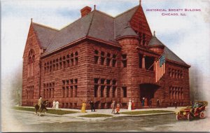 Historical Society Building Chicago Illinois Postcard C040