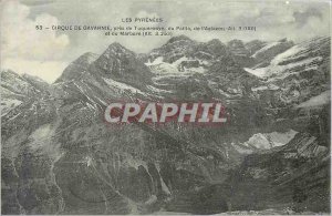 Old Postcard Gavarnie near the Tuquerouve Pailla