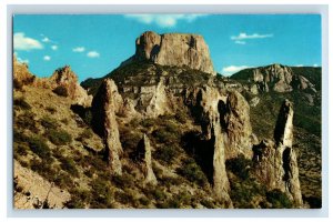 Vintage Basin Oh THe Chisos Mountains National Park TextPostcard P85E