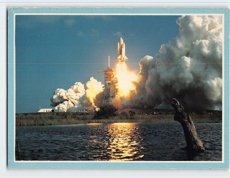 Postcard Shuttle Launch, Trans-World Travel Club, Inc., North Miami Beach, FL