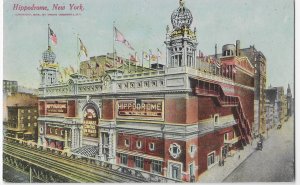 Hippodrome New York City Theater 1905 Copyright New York