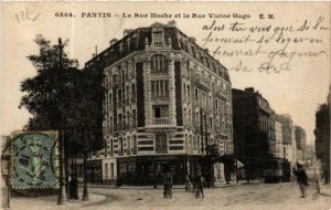 CPA PANTIN La rue Hoche et la Rue Victor-Hugo (569116)