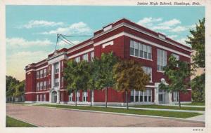 Nebraska Hastings Junior High School Curteich