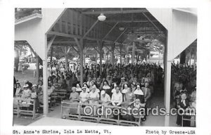 St Anne's Shrine Isle La Motte, VT, USA Unused 