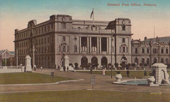 Pretoria South African Post Office Postcard