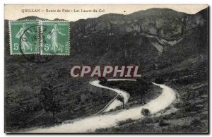 Quinlan - Route de Foix - Old Postcard