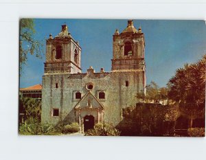 Postcard Mission Concepcion, San Antonio, Texas