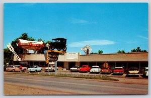 Minden Nebraska~Front Entrance To The Harold Warp Pioneer Village~Vintage PC