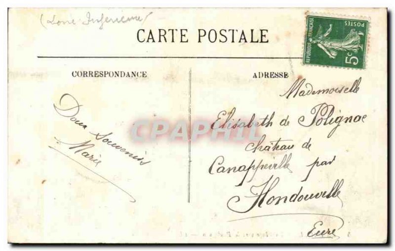 Old Postcard La Baule Beach to foal