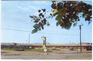 Niagara Falls NY Skylite Motel Autos Postcard