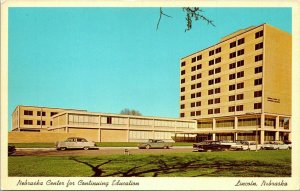 Nebraska Center Continuing Education Lincoln Nebraska NE WB Postcard UNP Unused 