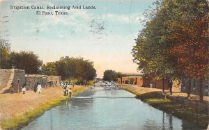 Irrigation Canal - El Paso, Texas TX