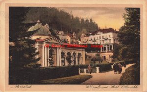 Czech Republic, Marienbad, Marianske Lazne, Waldmukle Hotel, Waldquelle