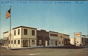 West Caldwell New Jersey NJ Rustler Steak House Restaurant Vintage Postcard