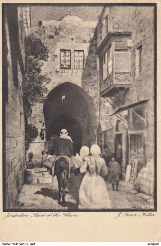 JERUSALEM , Israel , 00-10s ; Street of the chain