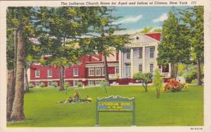 New York Clinton Lutheran Church Home For Aged and Infirm 1945 Curteich