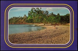 Mauritius post card - Tombeau Bay Beach, unused